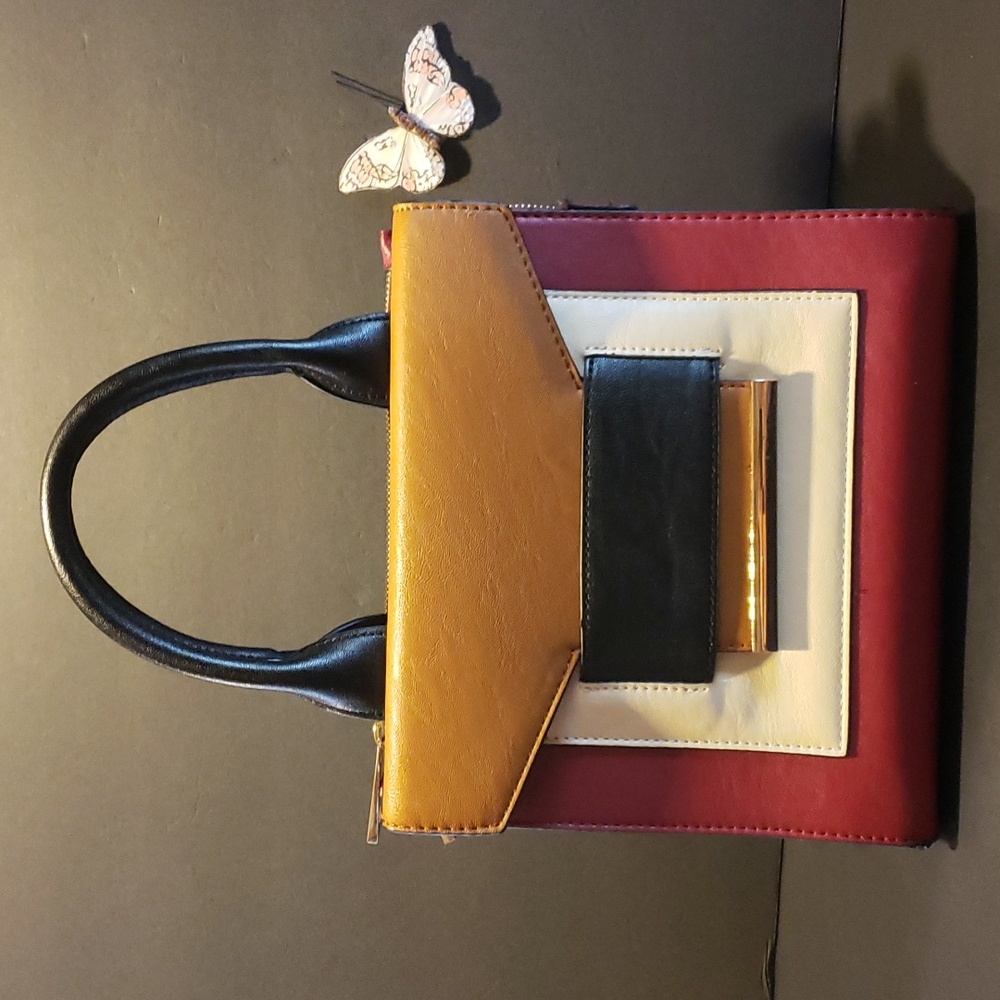 Lionel Vegan Colorblock Handbag